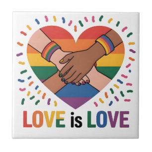 Love is love tile
