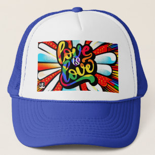 Love is Love Trucker Hat