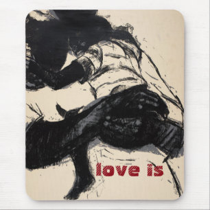 love is mouse mat