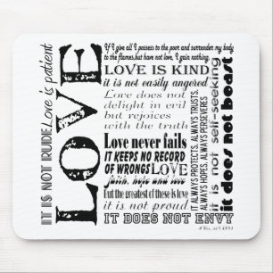 Love is... mouse mat