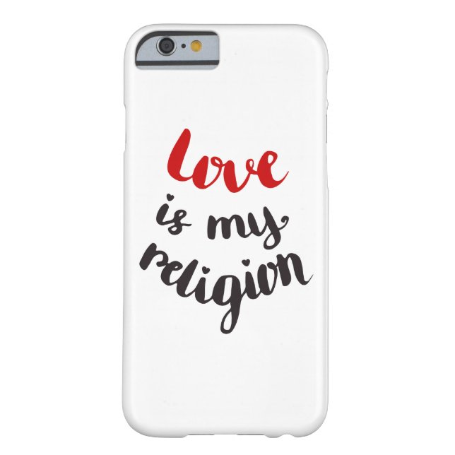 Love Is My Religion Case-Mate iPhone Case (Back)