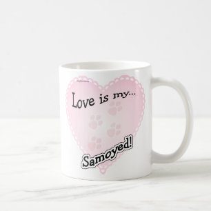 Love is My Samoyed Coffee Mug