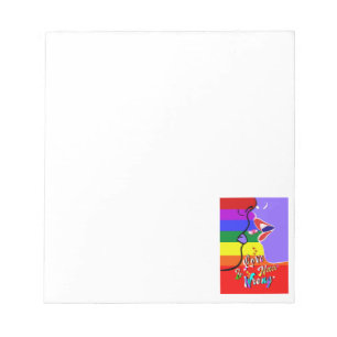 Love Is Never Wrong pride Notepad