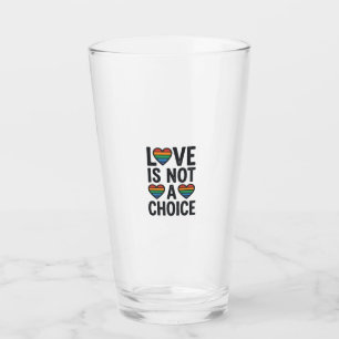 Love Is Not a Choice Rainbow Pride Vintage Shirt D Glass