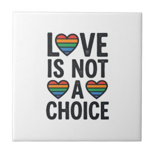 Love Is Not a Choice Rainbow Pride Vintage Shirt D Tile