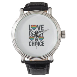 Love Is Not a Choice Rainbow Pride Vintage Shirt D Watch