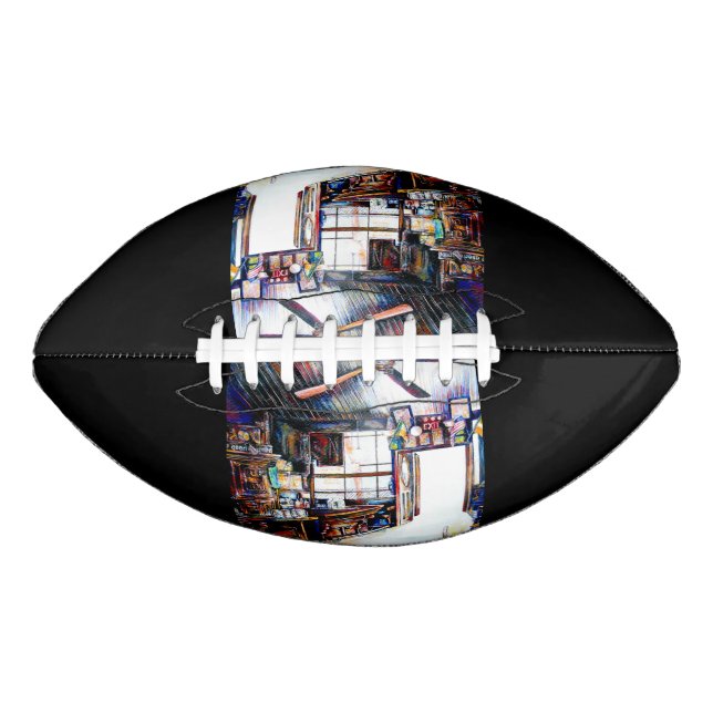 Love is Not a Wall, It's a Bridge American Football (Front)