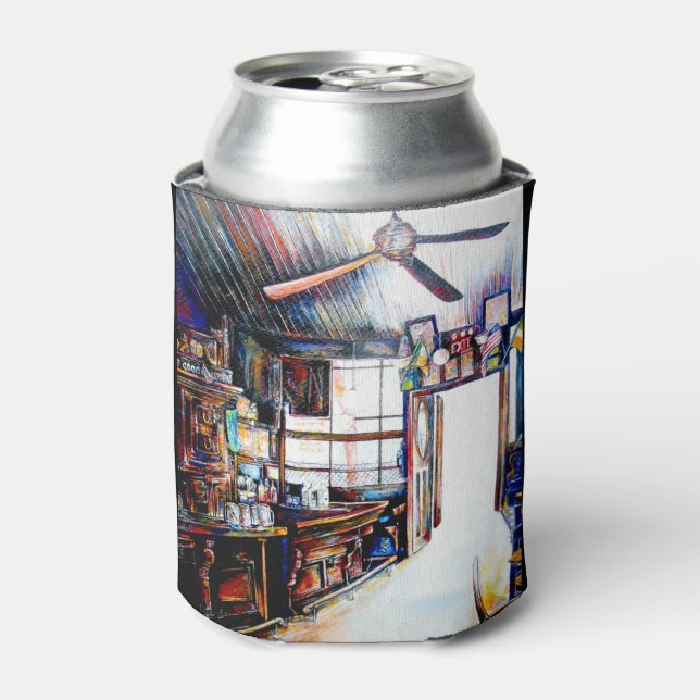 Love is Not a Wall, It's a Bridge Can Cooler (Can Front)