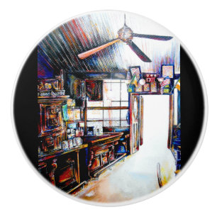 Love is Not a Wall, It's a Bridge Ceramic Knob