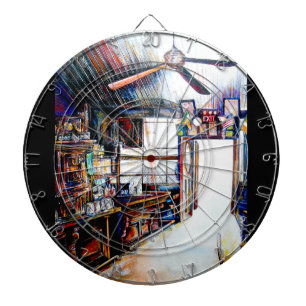 Love is Not a Wall, It's a Bridge Dartboard