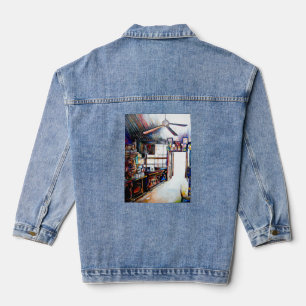 Love is not a Wall, It's a Bridge Denim Jacket