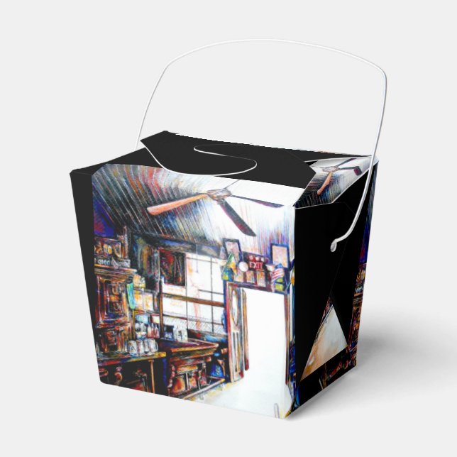 Love is Not a Wall, It's a Bridge Favour Box (Front Side)