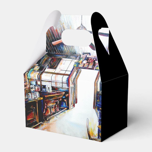 Love is Not a Wall, It's a Bridge Favour Box (Front Side)