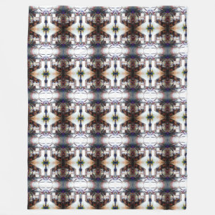 Love is Not a Wall, It's a Bridge Fleece Blanket