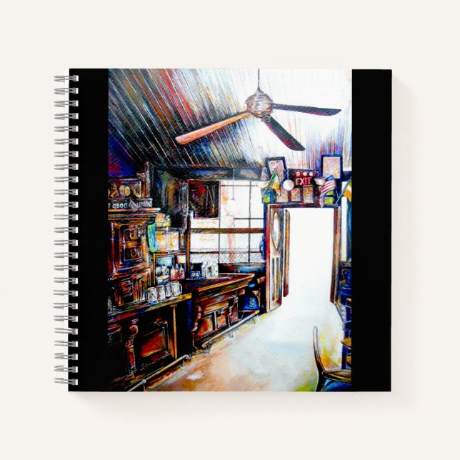 Love is Not a Wall, It's a Bridge Notebook (Front)