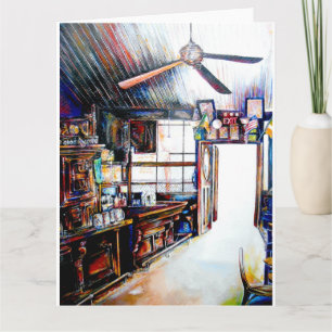 "Love is Not a Wall, It's a Bridge" Painting by Ne Card