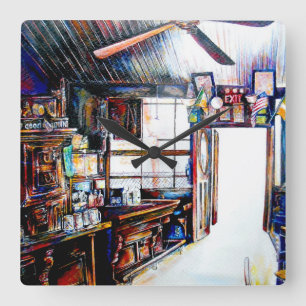 Love is Not a Wall, It's a Bridge Square Wall Clock