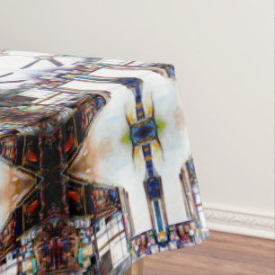 Love is Not a Wall, It's a Bridge Tablecloth