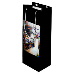 Love is Not a Wall, It's a Bridge Wine Gift Bag