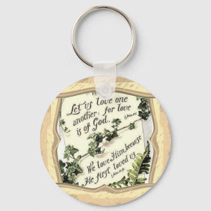 Love Is Of God Keychain
