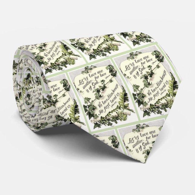 Love Is Of God Neck Tie (Rolled)