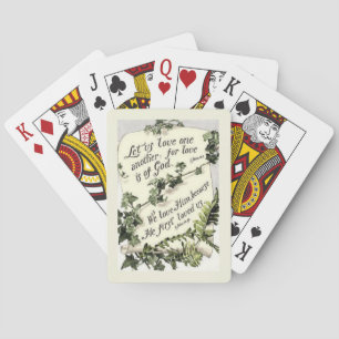 Love Is Of God Playing Cards