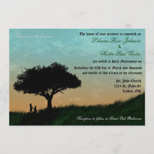 Love is on the Horizon Wedding Invitation