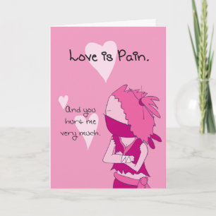 Love is Pain - Keiko card