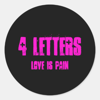 Love is Pain Sticker