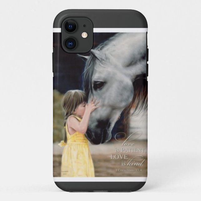 Love is Patient Case-Mate iPhone Case (Back)