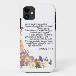 Love is patient iPhone 11 case
