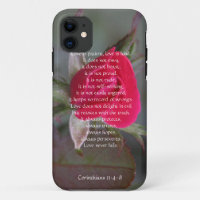 Love is Patient, Corinthians, Red Rose Bud