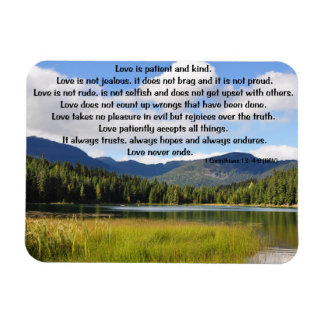 Love Is Patient: Hidden Lake Magnet