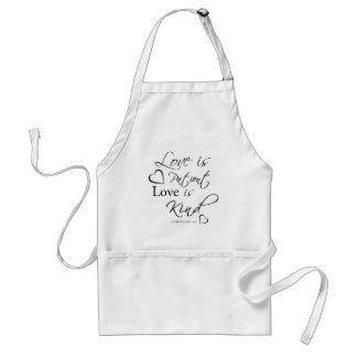 Love is Patient, Love is Kind Apron