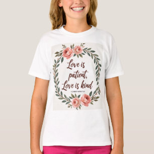 Love Is Patient, Love Is Kind Bible Tee