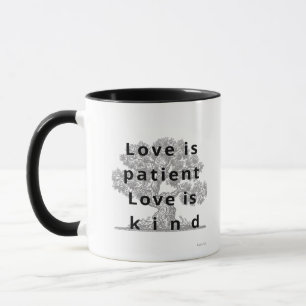 Love Is Patient Love Is Kind Classic Look  Mug