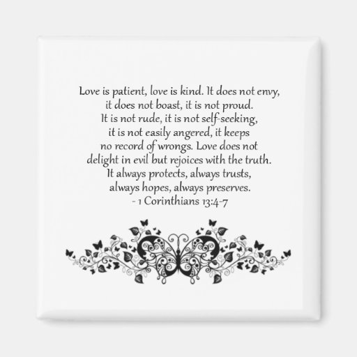 Image of Love is Patient, Love is Kind Magnet