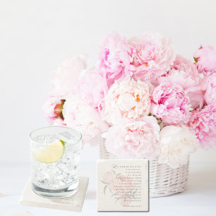 Love Is Patient – Scripture Sandstone Coaster