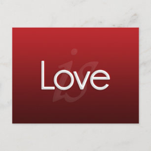 Love Is Postcard