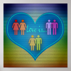 Love is... poster