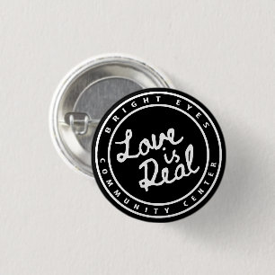 Love is Real Circle Logo Button