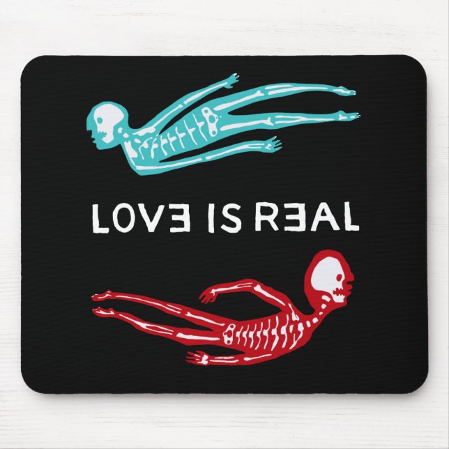 Love is Real  Mouse Mat (Front)