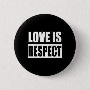 Love Is Respect Wear Orange Day Advocacy Anti Viol 6 Cm Round Badge