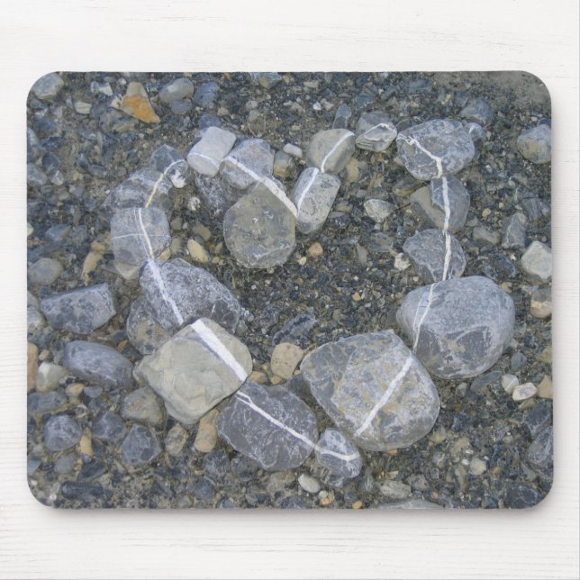 Love is Rock Solid Mouse Mat (Front)