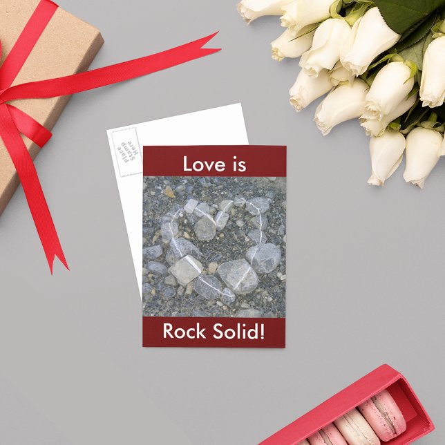 Love is Rock Solid Postcard (Love is Rock Solid Postcard)