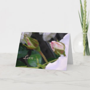 Love is ... Romantic Valentine Card