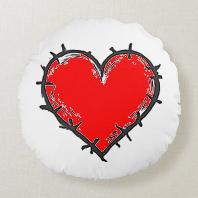 Love is round cushion (Front)