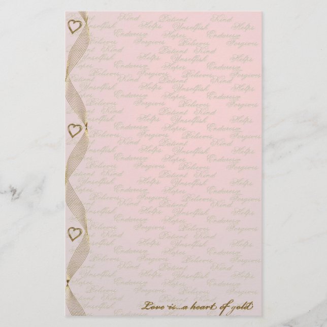 Love is...Stationery Stationery (Front)