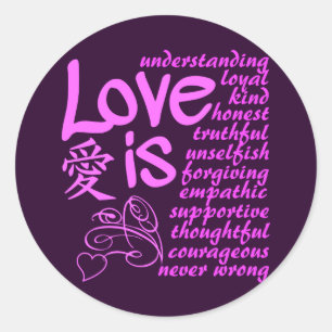 Love Is ... stickers