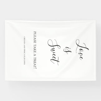 Love is Sweet Banner